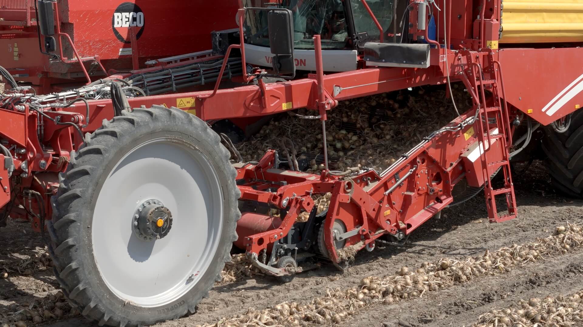 Efficiënt uien laden